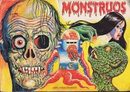 Álbum de cromos de Monstruos