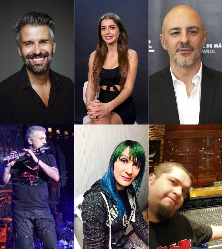 Actores de la película sobre el grupo Mägo de Oz