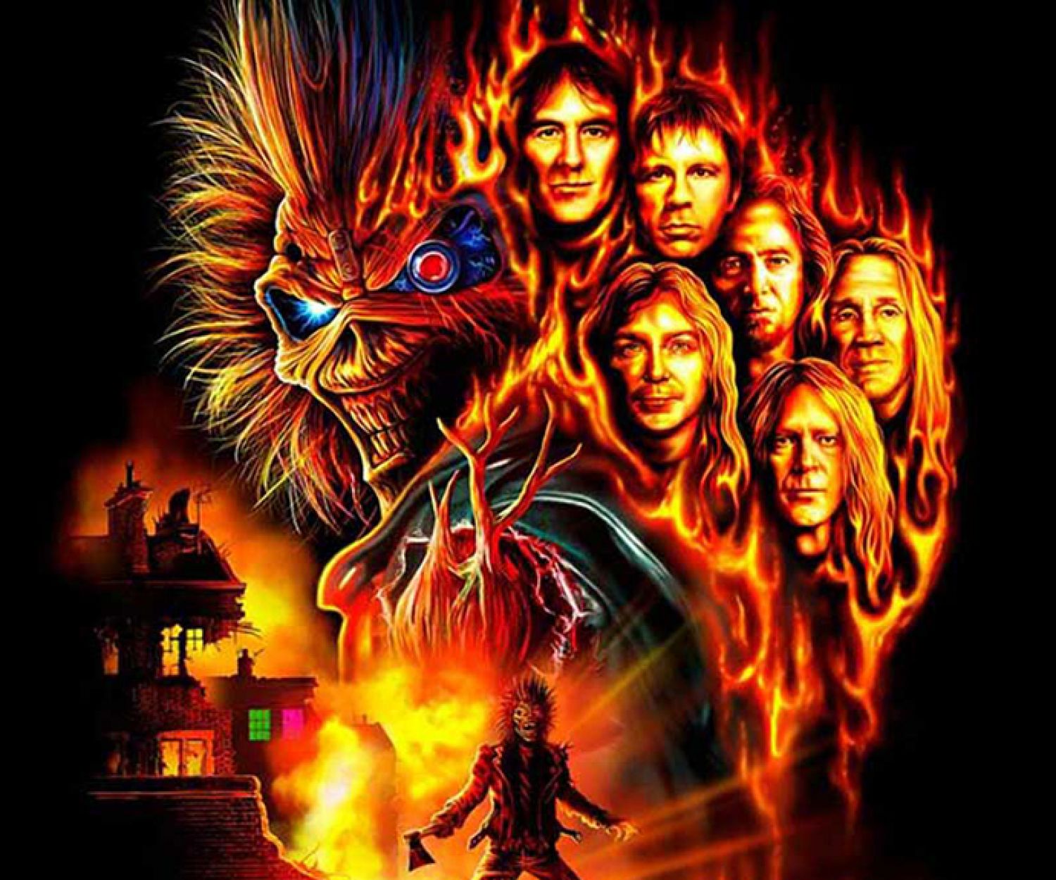 Película Iron Maiden Burning Ambition